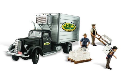 Camion del ghiaccio chip in - del,